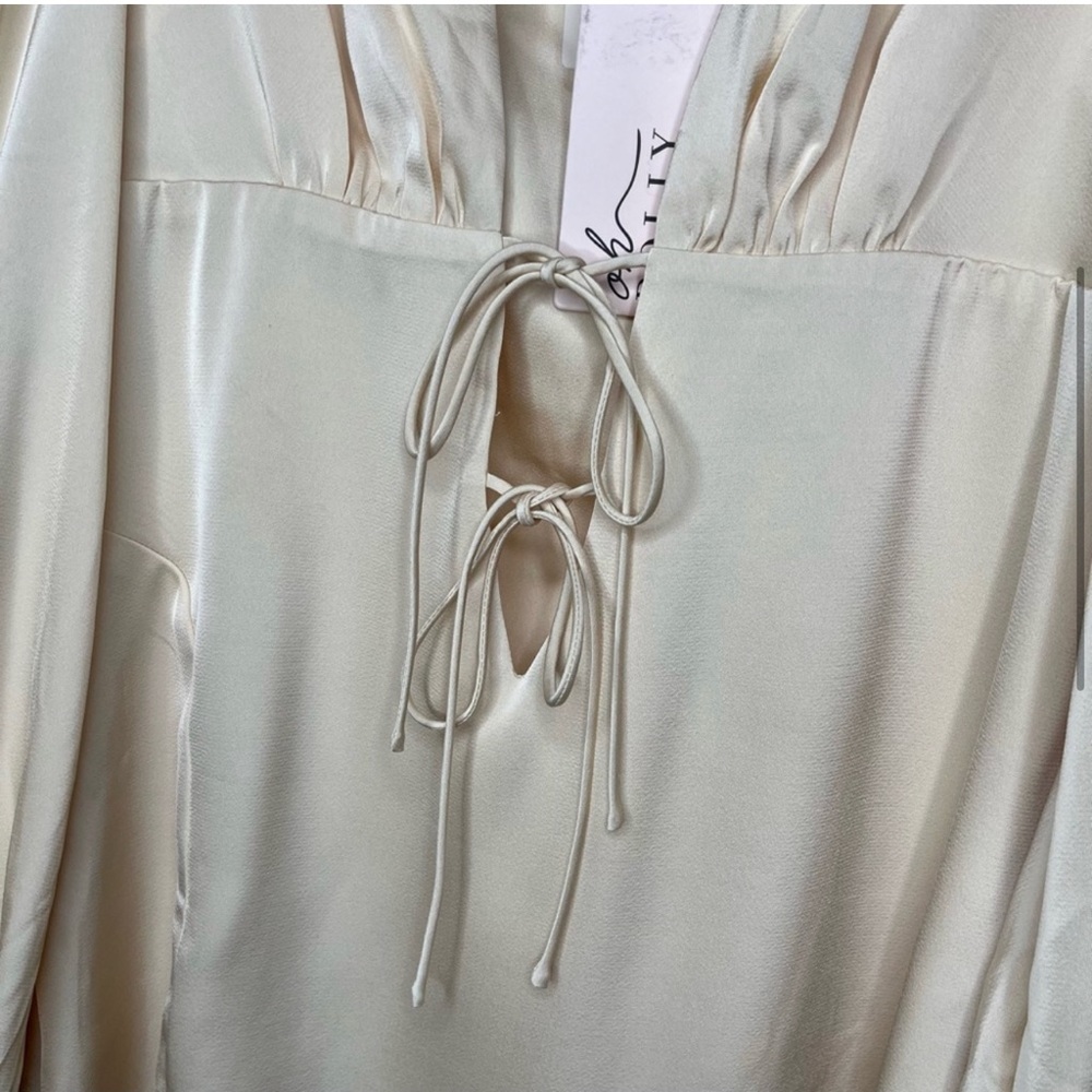 Oh Polly Vanna Balloon Sleeve Mini Dress - Picture 5 of 6
